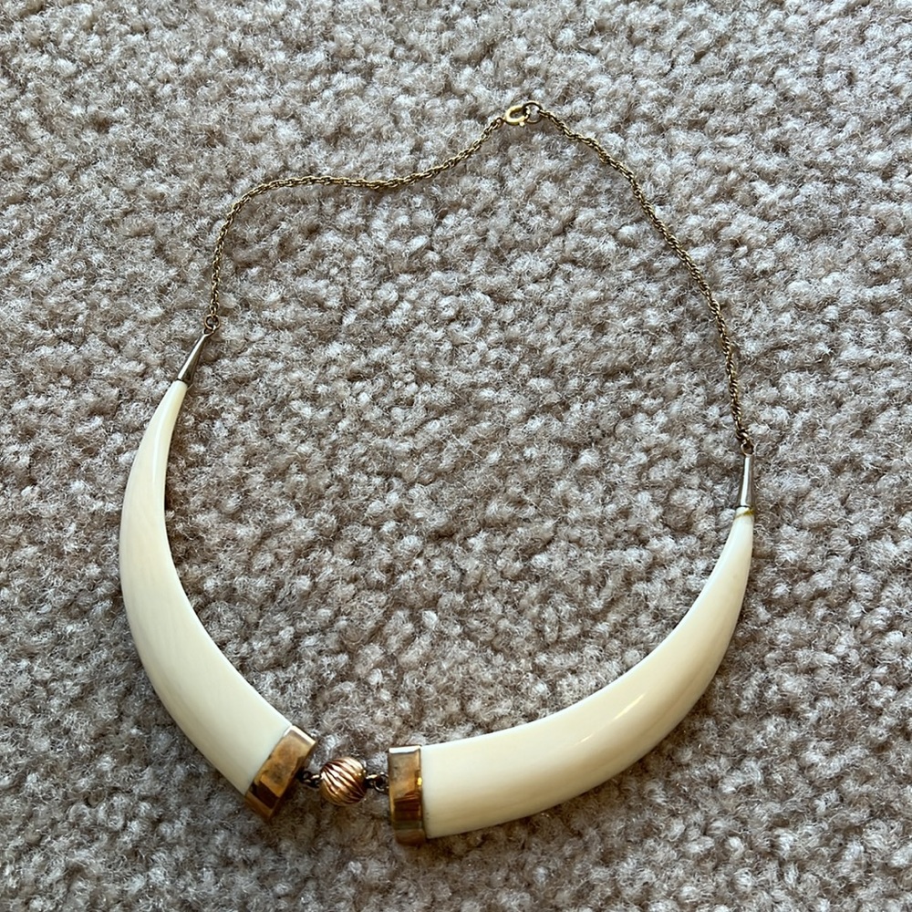 Vintage weird necklace choker